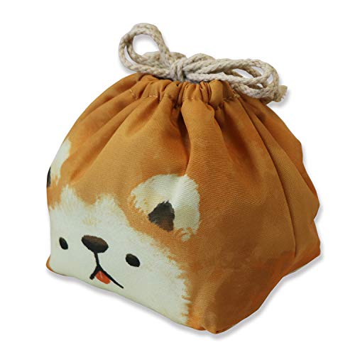 東洋ケース ランチ巾着 イヌ W25.5×H17cm KT-KAO3-INU
