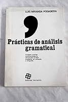 Prácticas de análisis gramatical 8471550342 Book Cover