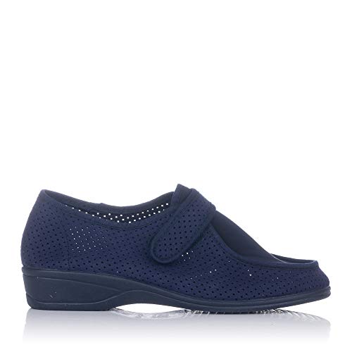 Doctor Cutillas 736 Zapatilla Ancho Especial Mujer Marino 37