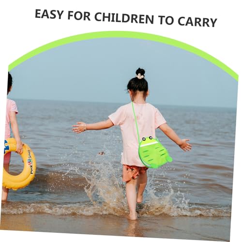 FRCOLOR Cartoon Beach Bag for Boy Girl Lightweight Portable Sea Toy Storage with Fun for Outdoor Adventures and Travel Essentials3