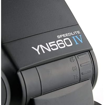 YONGNUO YN560 IV Wireless Flash Speedlite, Master + Slave Flash + Built-in Trigger System, for Canon Nikon Pentax Olympus Fujifilm Panasonic Digital Cameras
