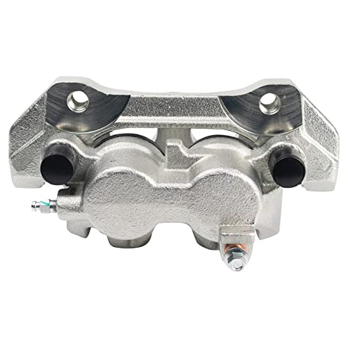 Image of TRQ Front Left Brake Caliper w /Bracket Drivers Side