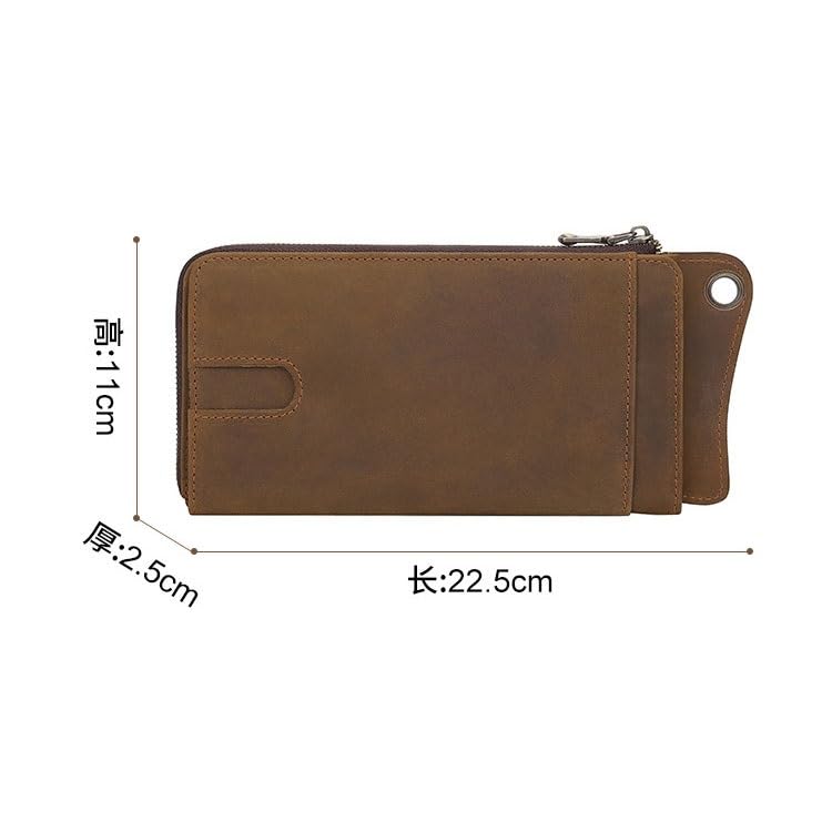Mans Handbags Coin Purse Cards Holder Leather Billfold Wallet2