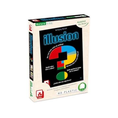 NSV - 5306 - Illusion - Natureline - plastikfreies & nachhaltiges Kartenspiel