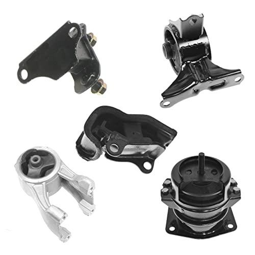 Engine Motor & Automatic Transmission Mount Kit Set Of 5 For 99-04 Honda Odyssey #TOP3