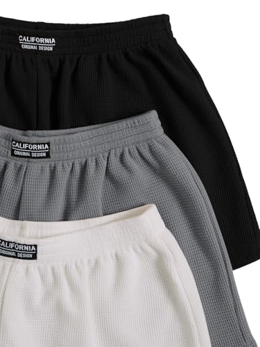 Image of SOLY HUX Women's Summer Shorts 3 Packs Casual Comfy Shorts Sets