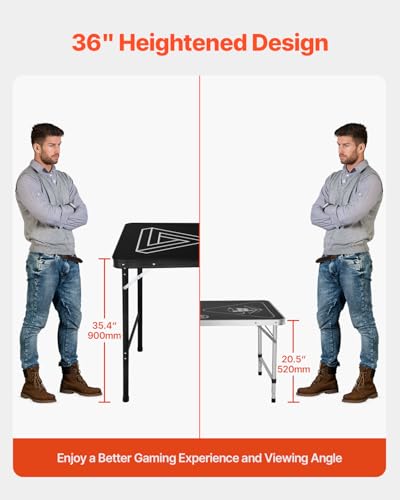 Vevor8footportablepongtablefoldingtailgatetablecupholesdryerasemarkersandcarryinghandlesadjustableheightlightweighttableforofficetailgatepartycamping Urban Country Home Decor Vevor 8 foot portable pong table folding tailgate table cup holes dry erase markers and carrying handles adjustable height lightweight table for office tailgate party camping urban country home decor