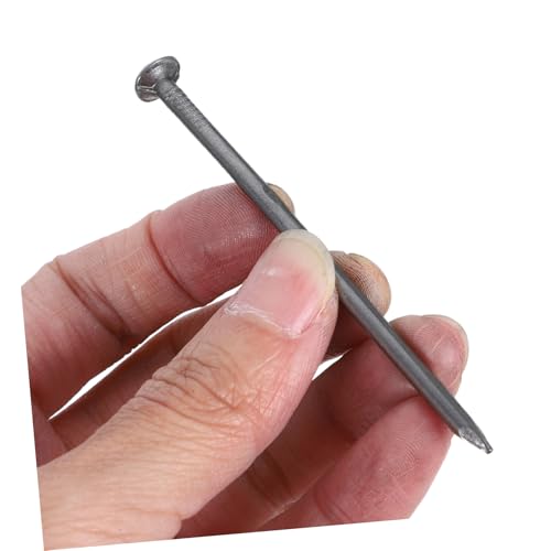 Zerodeko 500g Landscape Stakes Clavos de hierro para mampostería, clavos robustos para proyectos de carpintería y bricolaje miniatura 4
