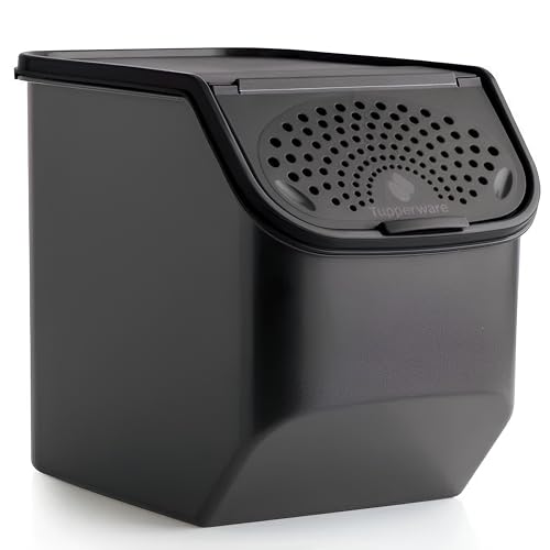 Tupperware Coffre à Pommes de Terre 5,5 L - Conservation Optimale Fraîcheur et Fermeté Prolongée - Rangement Cuisine Pratique Maison - Compatible...