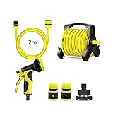 YUSHRO Carrete De Manguera, Compacto Tubería De Agua Sostiene El Estante Patios Balcones Jardín (Color : D-15m Water Pipe)