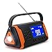 Produktbild Zks Notfall-Radio, LED wasserdichte Notfunk Bewegliche Hohe Helle Handkurbel Wind Up Solar Radio Für Heim Notfall-Und Außen Überleben