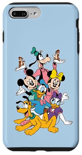 Disney Mickey Mouse & Friends Matching Group Celebration Carcasa para iPhone 7 Plus/8 Plus