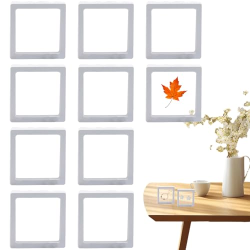 Marco flotante 3D para joyas, caja flotante...