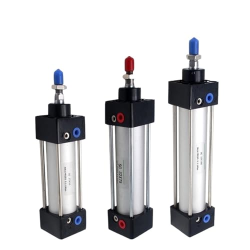 Petit cylindre pneumatique SC63 course 150mm alésage 63 de type double effet - 4