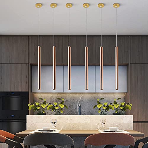 Pack de 3 lámparas colgantes cilíndricas LED de 3W para iluminar tu sala de estar 3