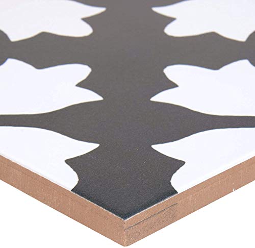 Msi Kasbah Encaustic 8 In. X 8 In. Sample Matte Porcelain Wall Tile For Bathroom, Floor Tile, Kitchen Backsplash And Countertop Tile #TOP4