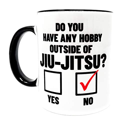 HÃ¼tz - Brazilian Jiu-Jitsu Coffee Mug - BJJ Funny Mug - Jiu Jitsu Gift For Men and Women - Great Present for Jiu Jitsu Fighters!