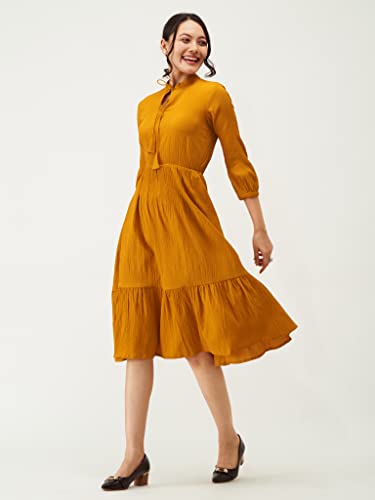 Image of AASK Women Fit and Flare Dress