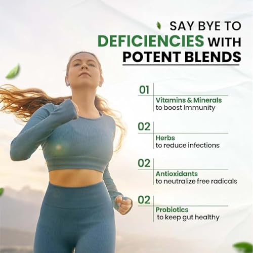 Image of Vlado's Himalayan Organics Immunity Multivitamin Tablet for Men & Women with Probiotic 40+Vital Nutrients and 5 Probiotic blends for Increase Energy & Immunity - Boost stamina, Strength & Muscles and Overall Health I Best Multi vitamin for Men & Women- 180 Veg Tablets