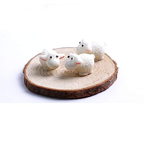 Ardest Slime Charm Sheep Solid Resin Sheep Bathbomb Charms 50Psc Slime Beads for Slime Decoration DIY Kit Homemade Decor Craft Making Ornament Scrapbooking(Mixed Color)