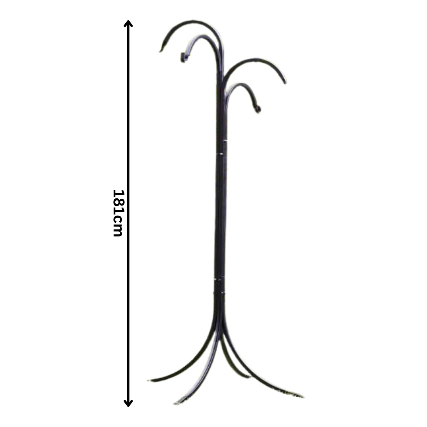 Garden Mile Mangeoire à oiseaux sauvages à 4 voies - Étanche - Finition style vintage rustique - Station d'alimentation pour oiseaux à suspendre (4 positions de jardin)