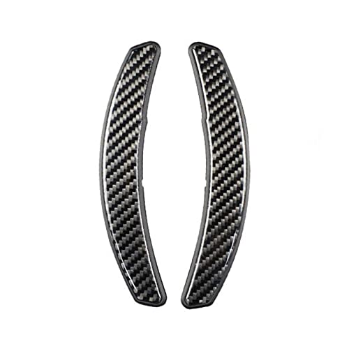 Like A Breeze Accessoires for Porsche for 991 for 911 for 718 for Panamera for Macan for Cayenne Palette de Changement de Volant en Fiber de Carbone étendre la Garniture Cover