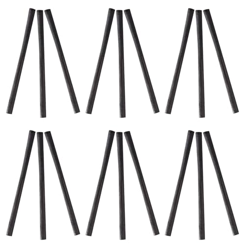 SEWACC 25pcs Sketch Carbon Rod Draw Artistic Charcoal Drawing Charcoal Tools