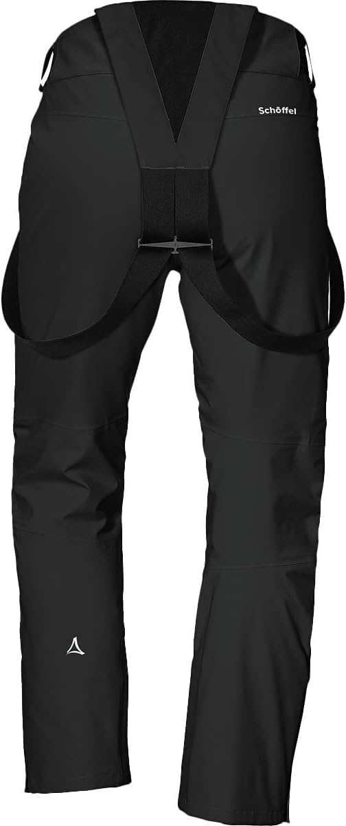 Schöffel Herren Weissach M, wasser- und winddichte Skihose, warme Schneehose mit Schneefang und Verstärkung gegen Skikantenschläge