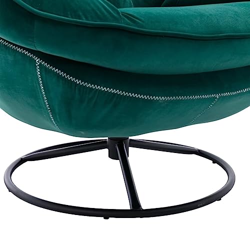 Sillón Plegable Terciopelo Verde miniatura 7