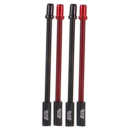 HANABASS 4pcs Noodle Caliper Universal Bike Brake Cable Guide Lightweight Easy to Install Road
