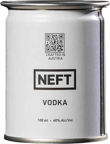 NEFT Vodka White Barrel 40% ABV 10cl