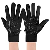 Genérico Guantes de Ciclismo | Puntas Táctiles 1 Par,para Adultos Adolescentes Mujeres Niños Ciclistas Desplazamiento Viaje Urbana Carretera