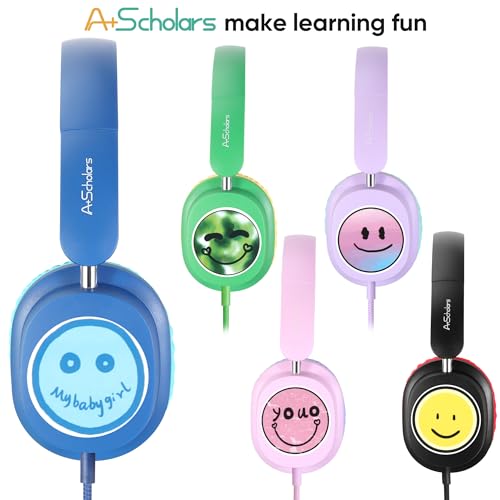 A+ Scholars Kids Headphones Bulk 5-Pack CH01 の商品画像 3