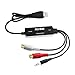 USB 2.0 Digital Audio Capture Card for Windows 10/8.1/8 / 7/XP - Audio Grabber for Cassette Tapes to mp3 Converter