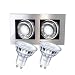 Produktbild CLE Kardan LED Einbauleuchte YK2 ALUTEC LEDspot 2x5W Abstrahlwinkel verstellbar dimmbar