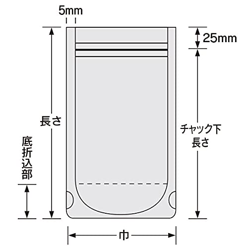 福助工業　ナイロンポリ　Cタイプのスタンディングチャック 2400枚　保管品 Amazon.co.jp: 福助工業 ナイロンポリ Cタイプ規格袋 No.3 （2400枚
