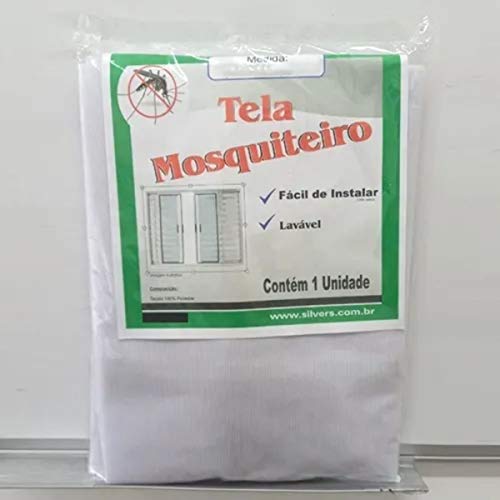 3 Tela Mosquiteiro Para Janelas 1,20 X 1,20 M Velcro Lavável
