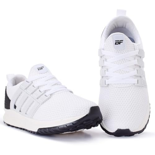 Tênis Feminino Academia Treino Malhar Musculação Olymp BF Shoes (Branco, BR, Adulto, Numérico, 38)