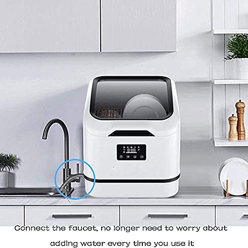 Volautomatische Tafelafwasmachine, Aangepast Voor De Keuken 1200 W Elk 3 Liter Water, Druk Op De Knop 360 Graden… - Image 3