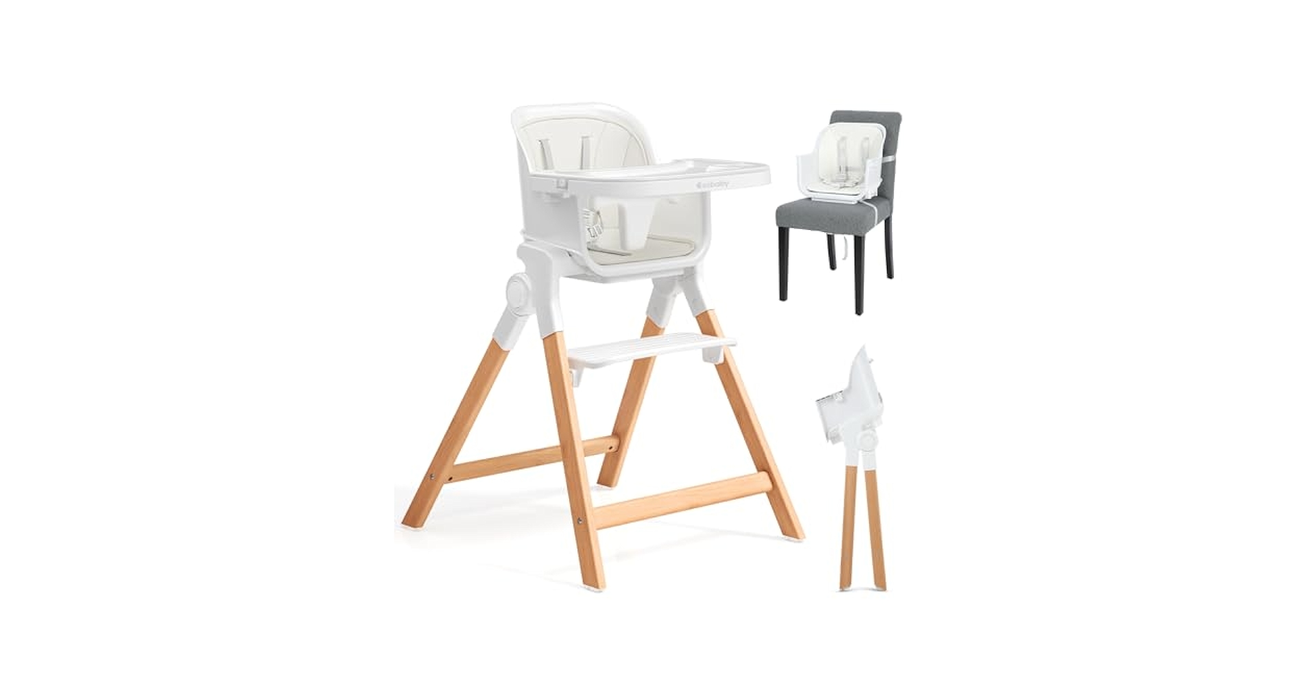ベビーchairー Amazon.com : 3 in 1 Baby High Chair,Adjustable Convertible