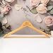 Fornixe Personalized Name Wedding Hanger, Custom Name and Date Engraved Wooden Hanger, Personalized Bridesmaid Hangers Bride Groom Hangers for Wedding-1