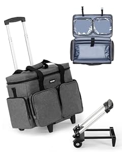 VEVOR Szara Walizka na Laptopa na Kółkach