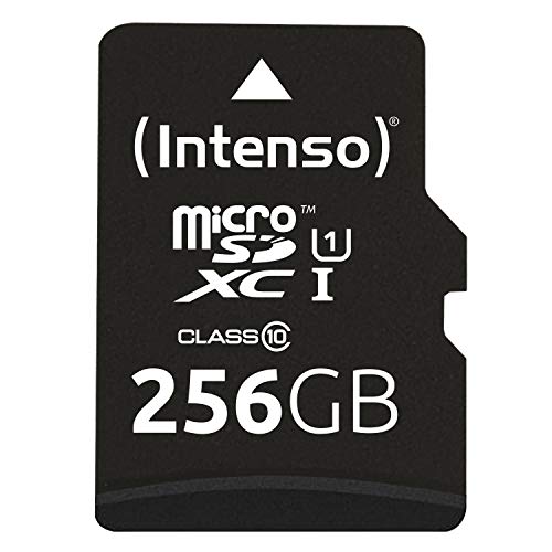 Micro SDXC 256GB Class 10 Speicherkarte inklusiv SD-Adapter (UHS-I)