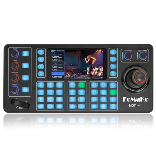 FoMaKo NDI PTZ Camera Controller KC608N – 5.5