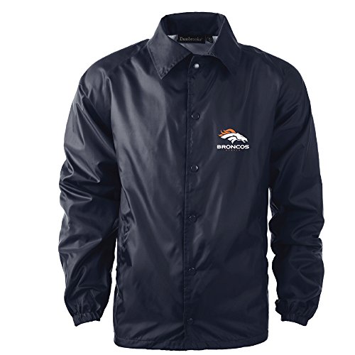 Dunbrooke Apparel Men's Coaches Jacket, Navy, Large