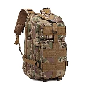 BWBIKE Military Tactical Backpack Outdoor Shoulder Daypack Hiking Trekking Rucksacks Sport Traveling Bag