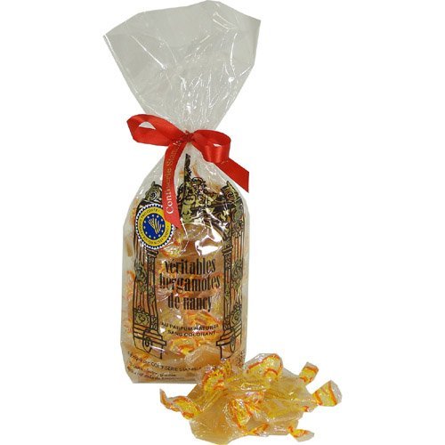 Bergamotes Candies From Nancy (Francia del Este)  Caramelos duros con sabor a bergamota  bolsita de 7 onzas