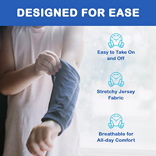 Handithings Weighted Forearm Compression Sleeve – Proprioceptive Arm Weight For Kinesthetic Strength & Movement Assistance, Latex-Free Jersey Fabric – Physical Therapy Equipment, (Arm Weight Xlg) #TOP3