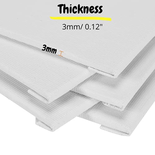 Mr. Pen- Cotton Canvas Panels, 5 Pack, 5X7 Inch, Triple Primed For Oil & Acrylic Paints, Canvas Boards For Painting, Painting, Drawing & Art Supplies, Blank Canvas For Painting, 3Mm Thickness. #TOP3