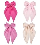 JGQUR Pastel Satin Hair Bows...